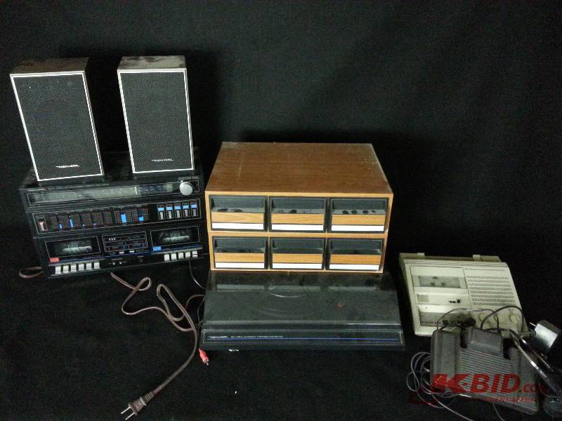 Realistic Stereo, Record Player, Speakers & Misc