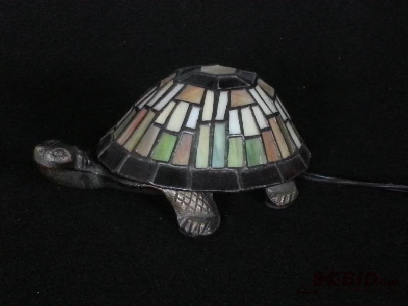 Stained Glass Turtle Light
