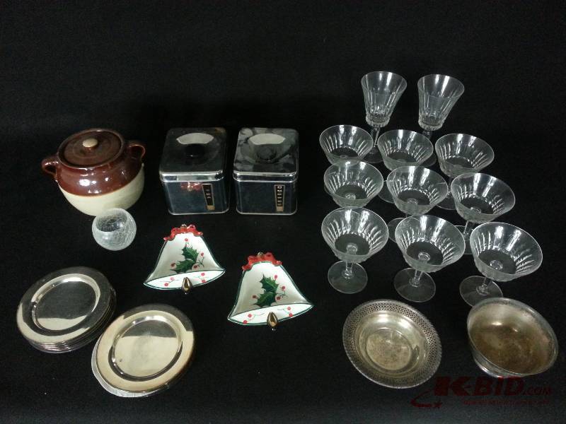 Vintage Coffee & Tea, Sundae Dishes, Cookie Jar, Misc.