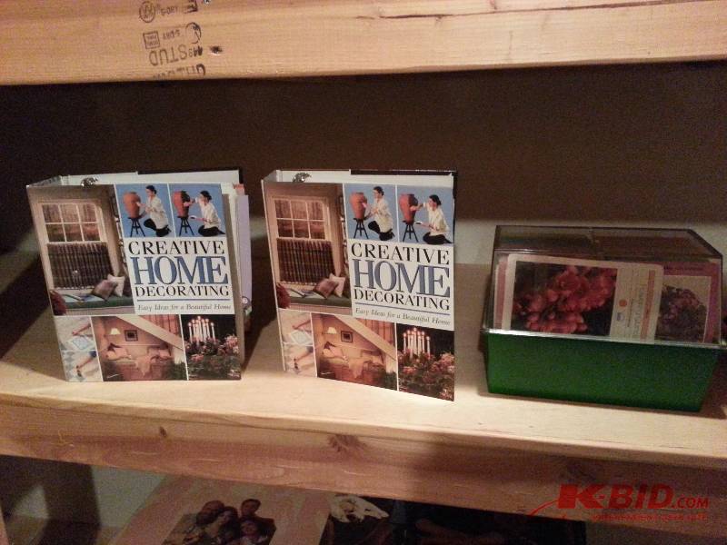 (2) Creative Home Books, Set of Flower Cards