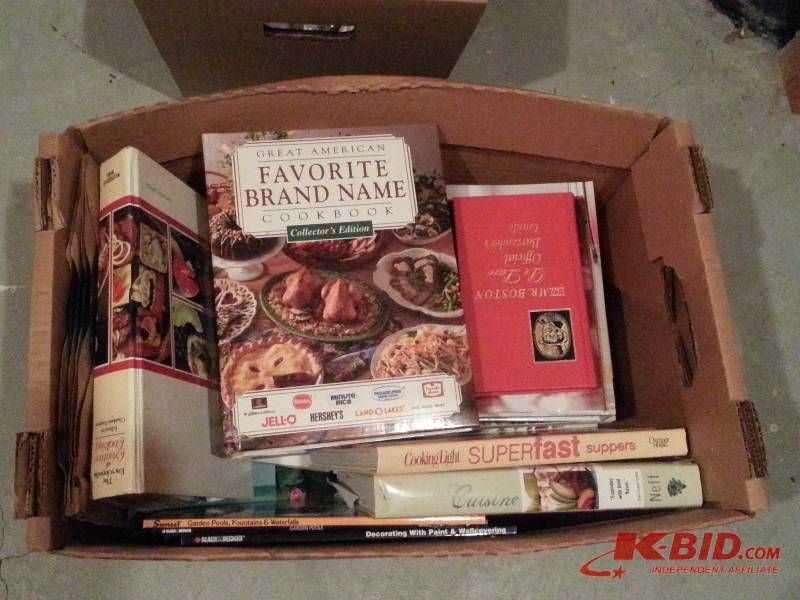 Lot of Cookbooks