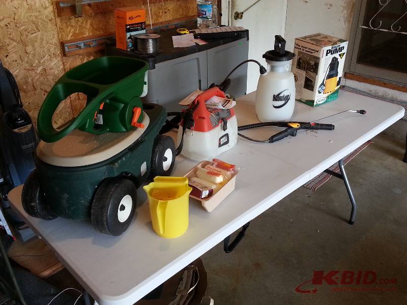 Sprayers, Seeder, Air Pump and More