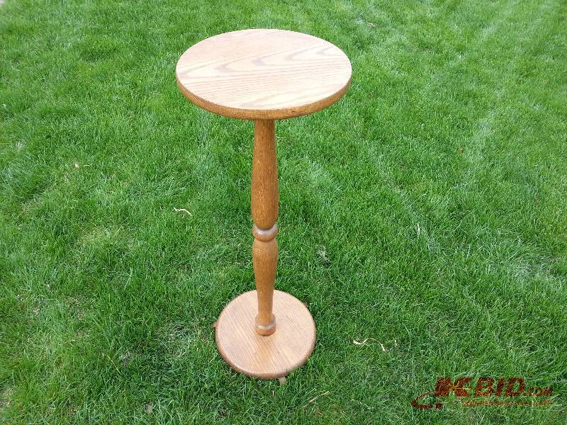 Oak Plant Stand