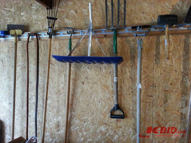 Lot of Implements including a Roof Shovel