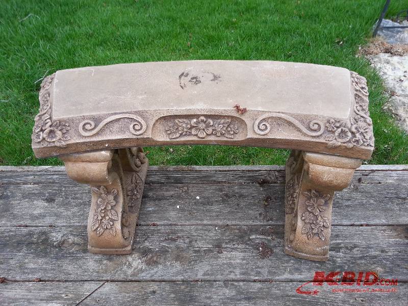 Small Decorative Lawn & Garden Accent Bench