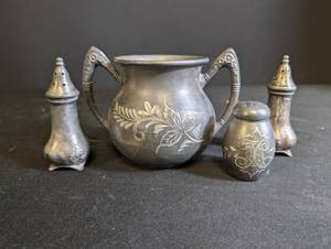Vintage Silverplate Table Set (Lot of 5)