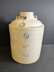 Red Wing Stoneware Crock No. 5