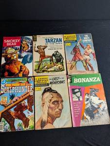 Vintage Comic Book Mixed Lot of 6