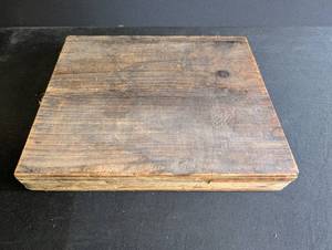 Wooden Keepsake Box With Picture Sunday Magazine