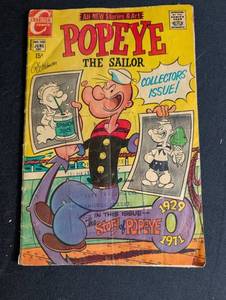 Vintage Popeye the Sailor No. 108 June 1971 Charlton Comics