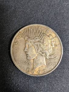1922 Peace Silver Dollar