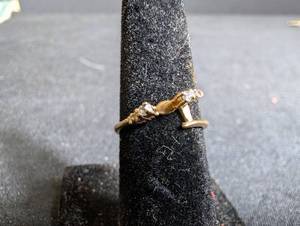 14K Gold Diamond Ring