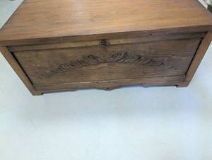 Antique Pine Blanket Chest
