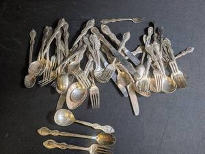 Radisson Hotels Silverplate Flatware Mixed Lot