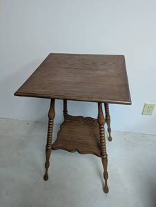 Vintage Oak Side Table