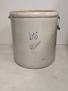 Vintage Red Wing Stoneware Crock 15