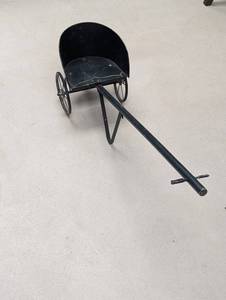 Vintage Metal Wagon For Dolls