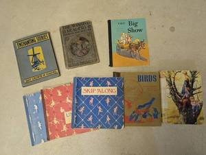 Vintage Childrens Readers Mixed Lot (Lot of 8)