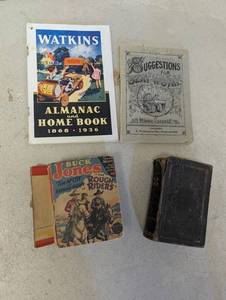 Vintage 1930s Book and Ephemera Mixed Lot