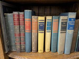 Vintage Book Mixed Lot Hardcover Assorted Titles