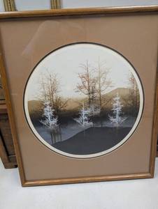 Framed Signed Numbered Landscape Print 146250
