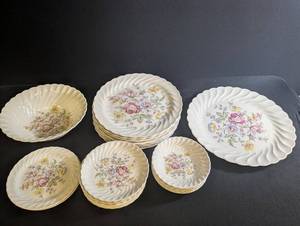 Vintage Sebring Romance Floral Dinnerware