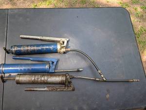 Lincoln Grease Guns (Lot of 3)