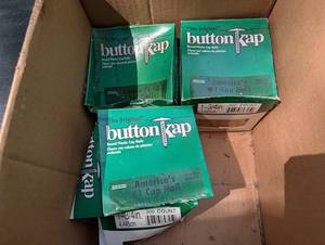Button Cap Nails 1-34 in
