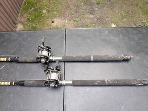 Vintage Shakespeare President II & Berkley Buccaneer Fishing Rods (Lot of 2)