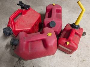 Blitz Gasoline Cans (Lot of 4)