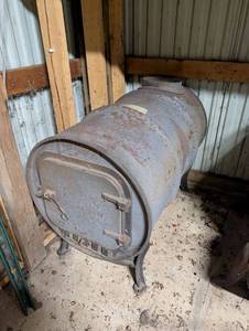 Antique Cast Iron Wood Stove
