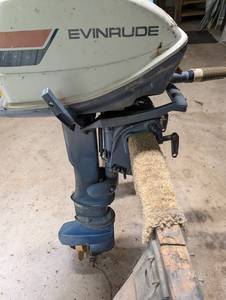 Vintage Evinrude Fisherman 6 Outboard Motor Model 6402-C