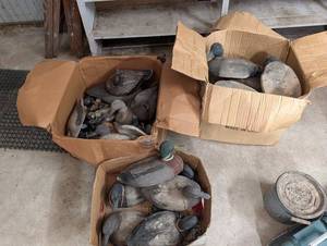 Vintage Duck Decoy Estate Mixed Lot