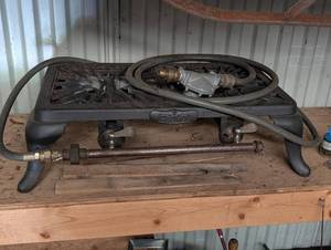 Crown Cast Iron Gas Burner Stove