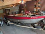 1986 16 ft Evinrude VRO Fishing Boat on Spartan Trailer