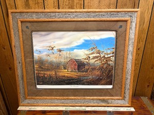 Terry Redlin The Homestead Signed Numbered Limited Edition Print 207960 Framed Mallard Ducks