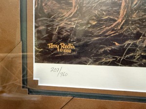 Terry Redlin “The Homestead” Signed Numbered Limited Edition Print 207/960 Framed Mallard Ducks