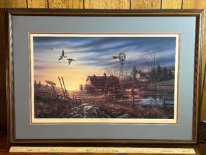 Terry Redlin Evening Chores Limited Edition Framed Print #832400
