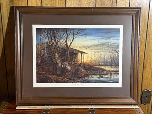 Terry Redlin Morning Retreat Ducks Unlimited Artist Proof Framed & Signed Print AP 232240