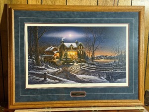 Terry Redlin And Crown Thy Good with Brotherhood Signed & Numbered Limited Edition Print - Framed with COA