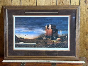 Terry Redlin Prairie Morning Signed & Numbered Strict Limited Edition Print - Framed with COA
