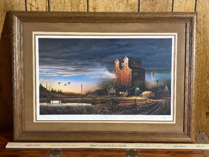 Terry Redlin Prairie Morning Signed & Numbered Limited Edition Framed Art Print 453960 (1982)