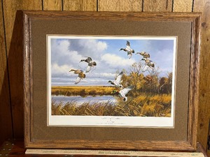 David Maass Greenhead Country Signed Open Edition Framed Art Print
