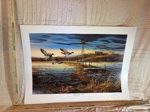 Terry Redlin Spring Run-Off Signed Wildlife Art Print - National Wildlife Art Collectors Society