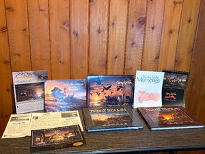 Terry Redlin Art Book & Ephemera Lot - Master of Memories, Certificates of Authenticity