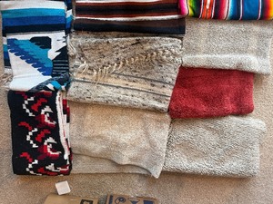 Large Lot of Assorted Rugs, Runners, and Bath Mats