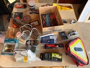 Mixed Lot  Tools, Hardware, Travel Accessories & Home Items  Screwdrivers, Scissors, Tape Measures, Surge Protectors & More