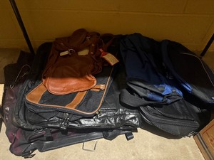 Lot of Vintage & Casual Bags  Leather Backpack, Duffel, & Garment Travel Bags