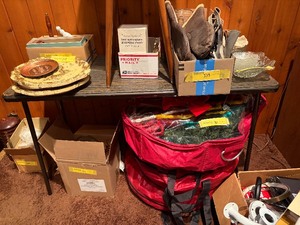 Sturdy Portable Folding Table - Craft, Utility, or Extra Dining Space