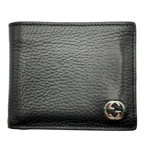 Gucci Black Leather GG Marmont Bifold Wallet w/ Box & Accessories; Pre-Owned Retail $650